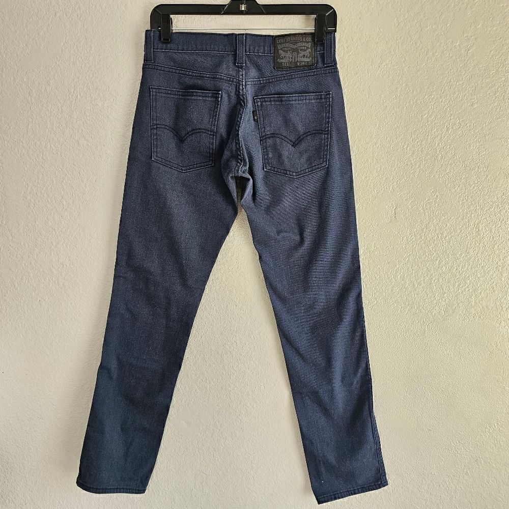 Levi's 511 Slim Fit Jeans Men's 28 X 32 Blue Grey Black 100% Cotton Black Label